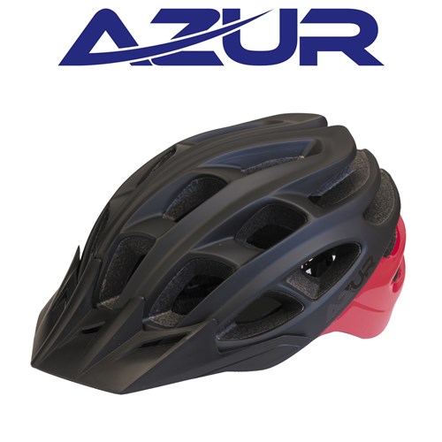 Azur Helmet EXM – Black – Red