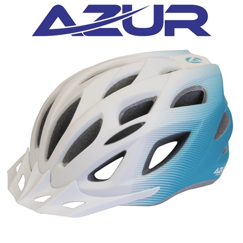 Azur Helmet L61 – Satin White Bubblegum Fade