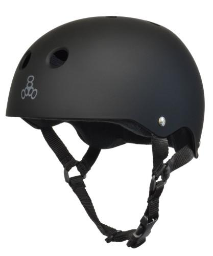 Triple 8 Helmet Black Rubber SS