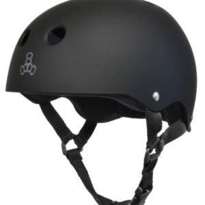 Triple 8 Helmet Black Rubber SS