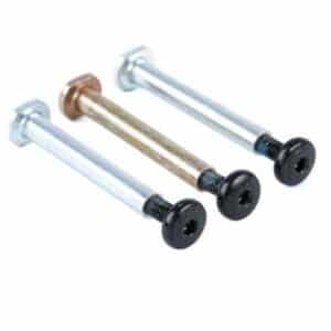 I GLIDE  HARDWARE  AXLES & BOLTS FRONT & REAR WHEEL (3-WHEEL SCOOTER)