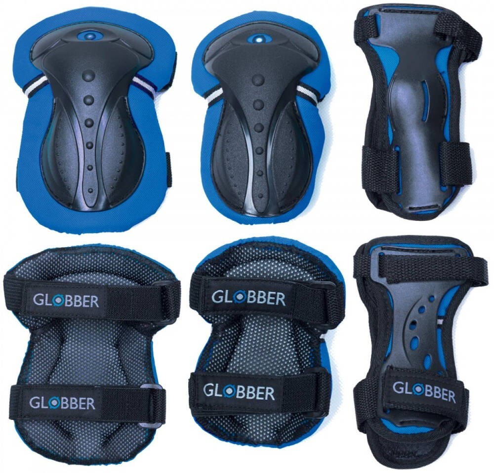 GLOBBER Protective Pad Set – Junior NAVY BLUE