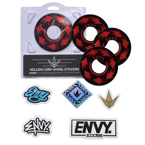 Envy Stickers 4 PK WH STK 120MM SPIN