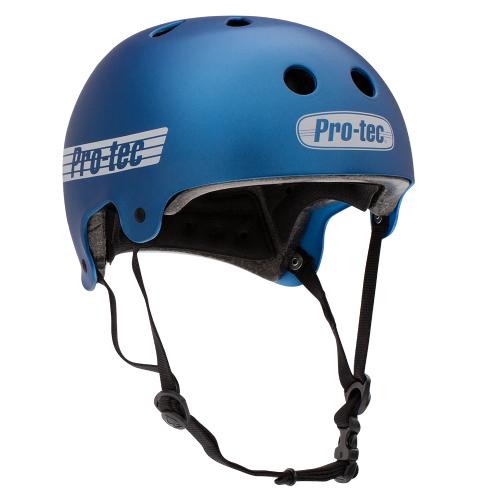 Protec Helmet Old School Certified – Metallic Blue