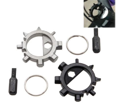 Bicycle & Scooter Multi Repair Tool – Key Ring