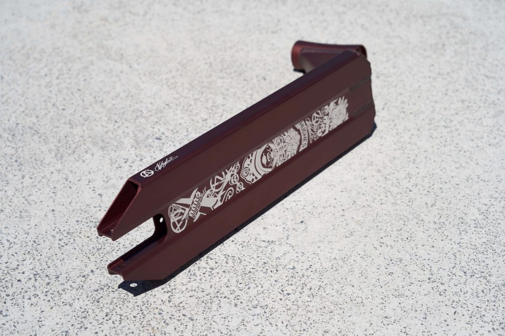 Platine De Scooter Apex Angus Hughes Signature - Violet - 560 Mm - V3