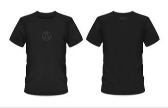 Apex T Shirts  Logo Black