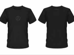Apex T Shirts  Logo Black