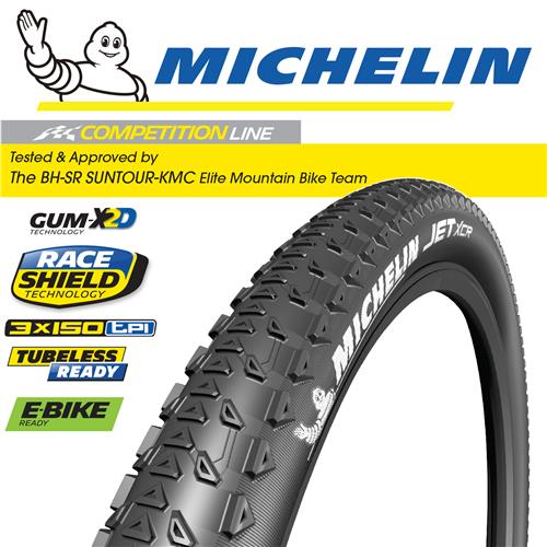 Bike Tyres 27.5″ x 2.25″ – Foldable Michelin Jet XCR