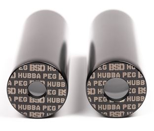 BSD Pegs Hubba Pegs 4.4″  Chrome/Black