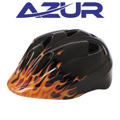 Azur Helmet – Flames