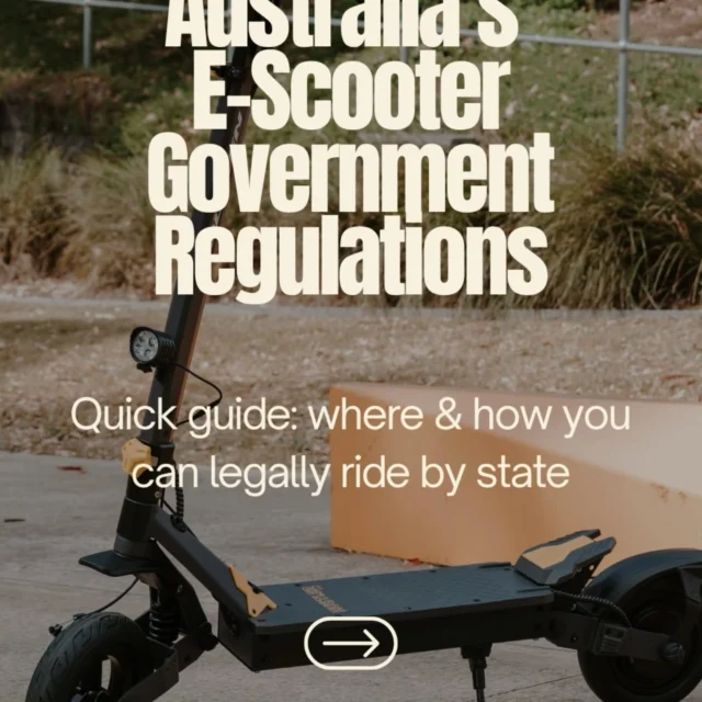 E-Scooter rules in Australia 🇦🇺🛴
Before you ride, it pays to know the rules.

E-scooter laws aren’t the same across the country and they can change depending on your state, council and location. This carousel breaks down the current government regulations for NSW, QLD, VIC, SA, WA, NT and TAS - so you can ride smarter and safer.

✔️ Where you can ride
✔️ Speed limits
✔️ Age & helmet requirements
✔️ What’s legal (and what’s not)

⚠️ Always check your state transport authority website for the most up-to-date rules before riding, as regulations and trial areas can change.

Save this post for later and share it with your riding crew ⚡️

Ride safe. Ride informed. Ride Bolzzen.
Reposted from @bolzzen