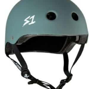 S-One Helmet Green Matte Tree